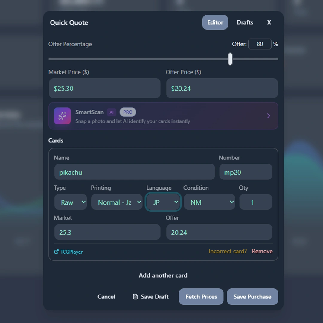 Vendilot Multi-language & Condition support